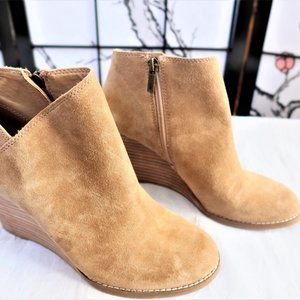 Lucky Brand Tan Wedges Size 8.5